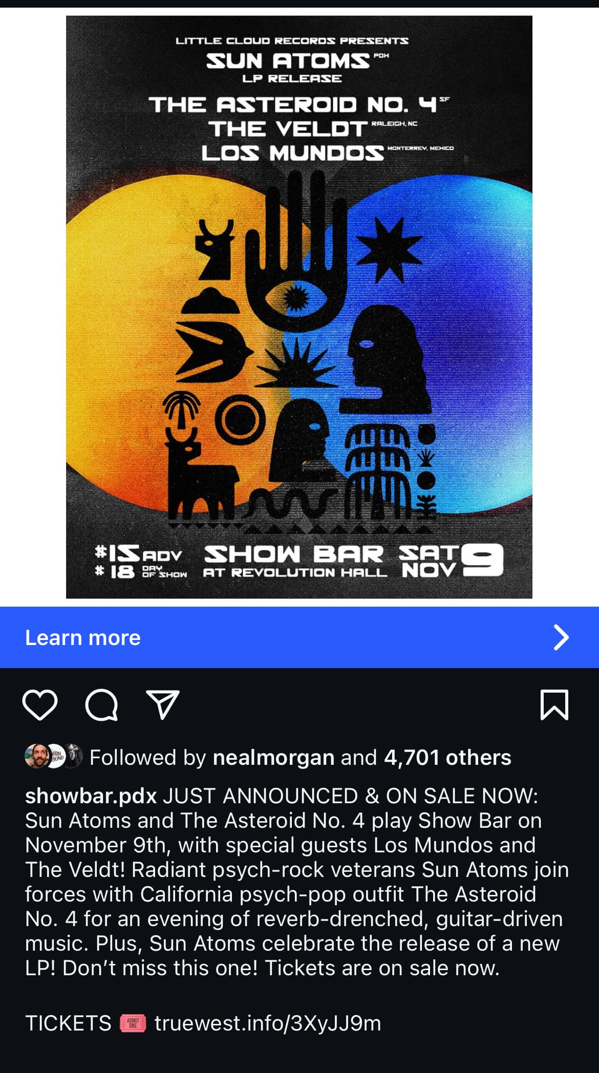 Event flyer