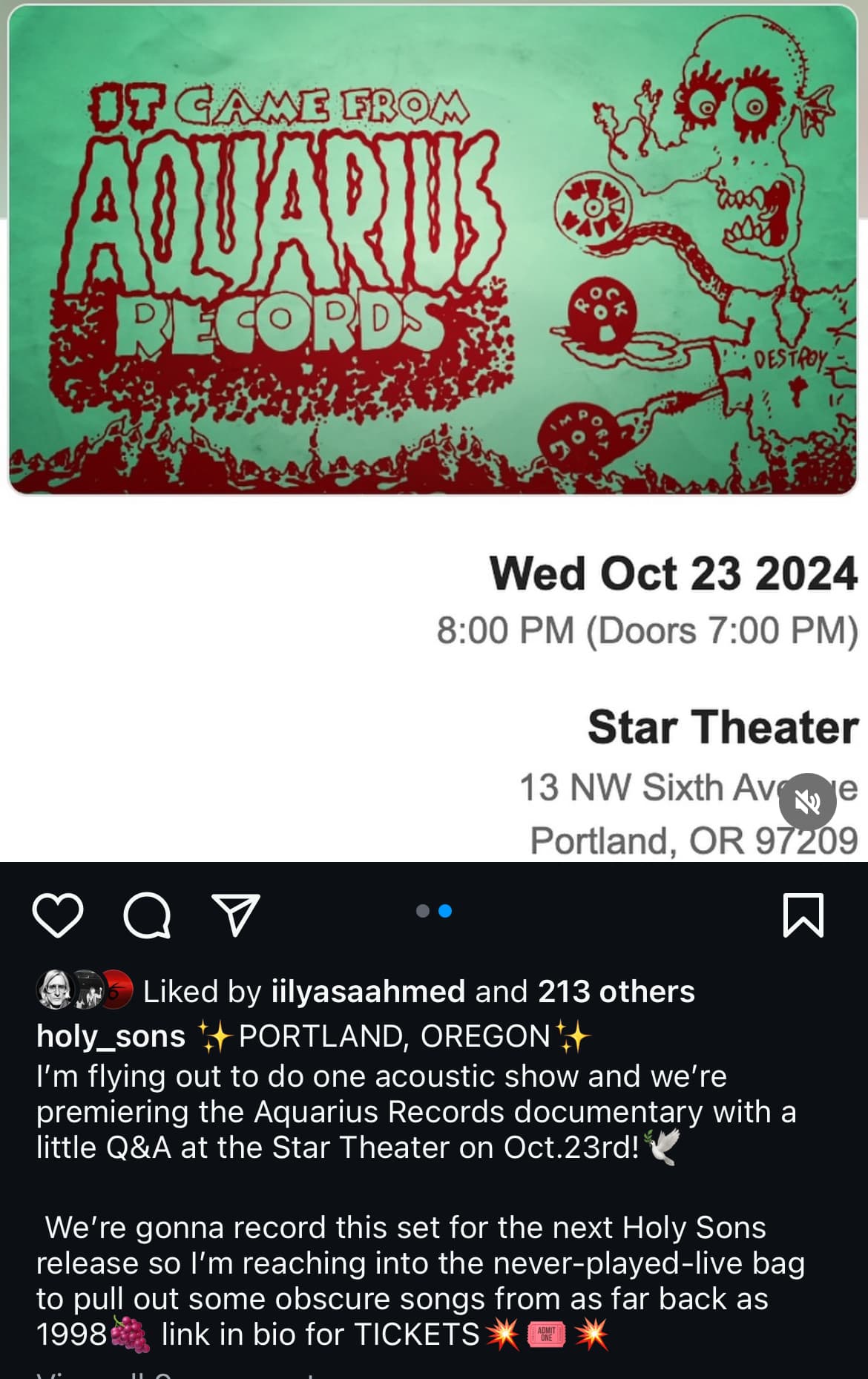 Event flyer