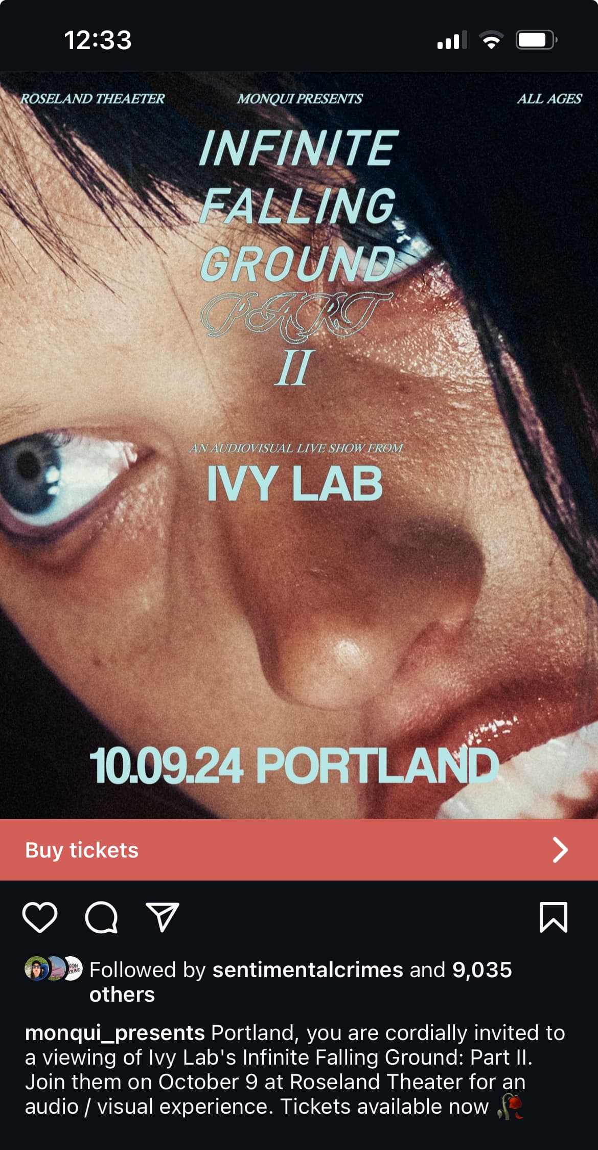 Event flyer
