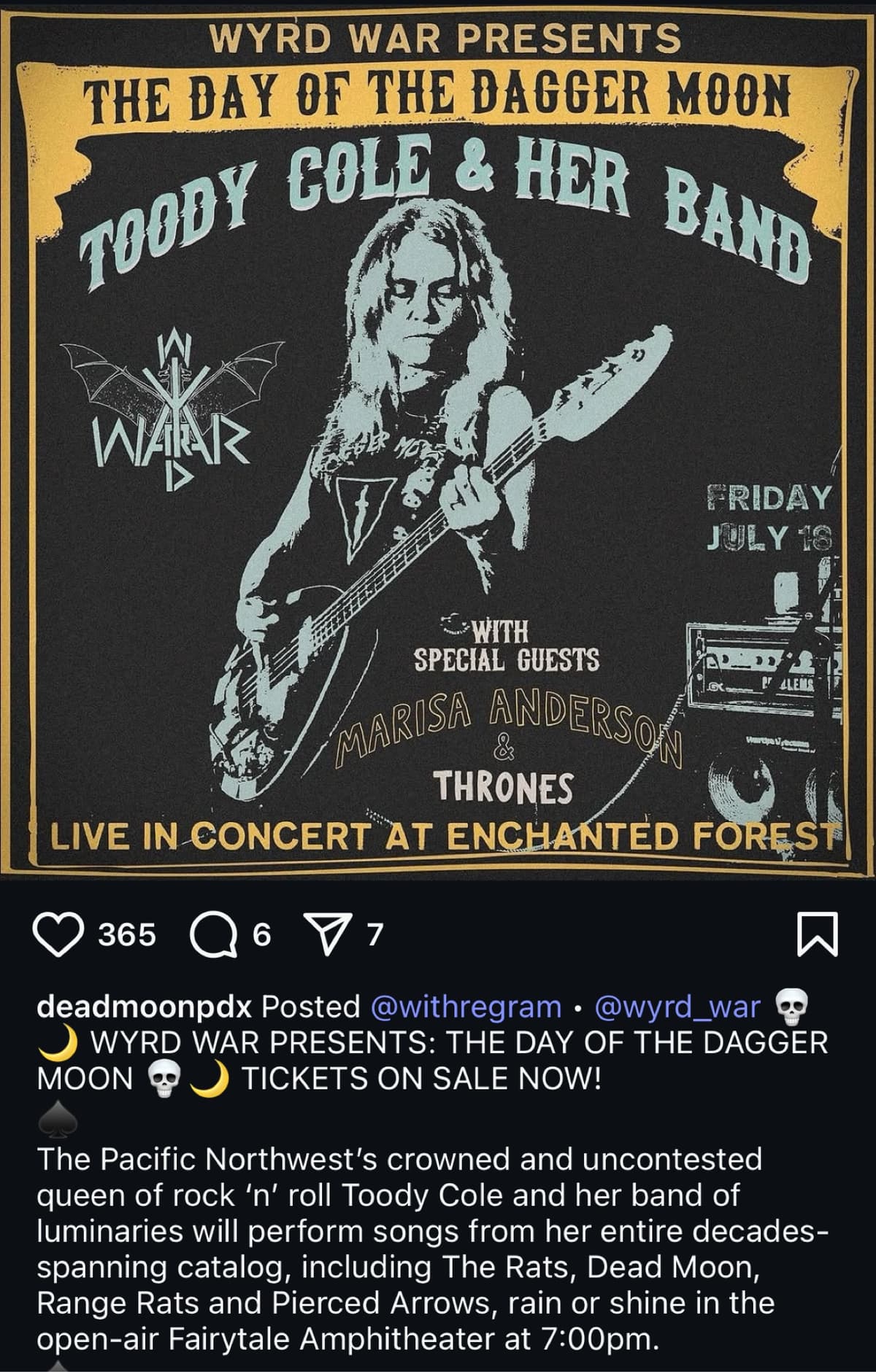 Event flyer