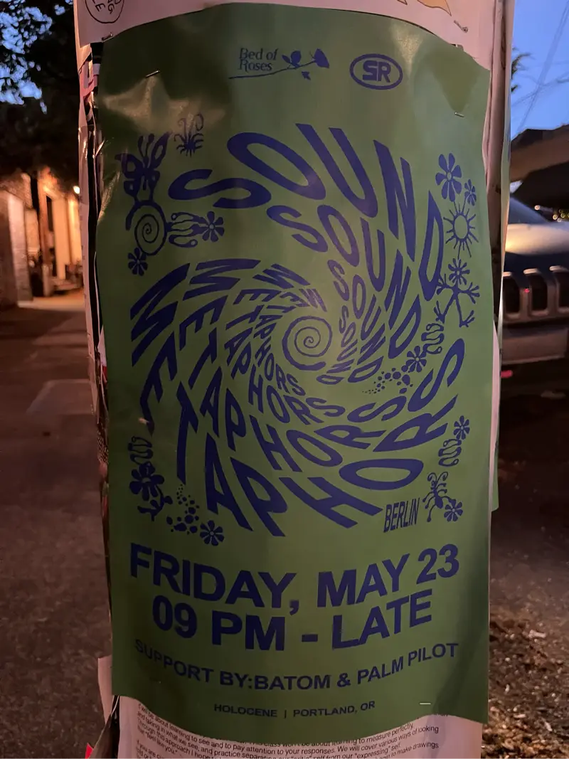 Event flyer